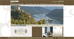 Desktop Screenshot of landgasthaus-bluecher.de